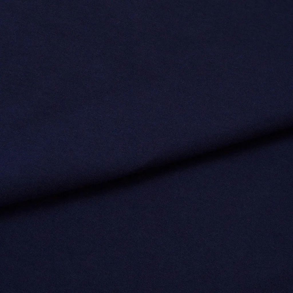 T-Shirt SERIF TYPE NAVY BLUE