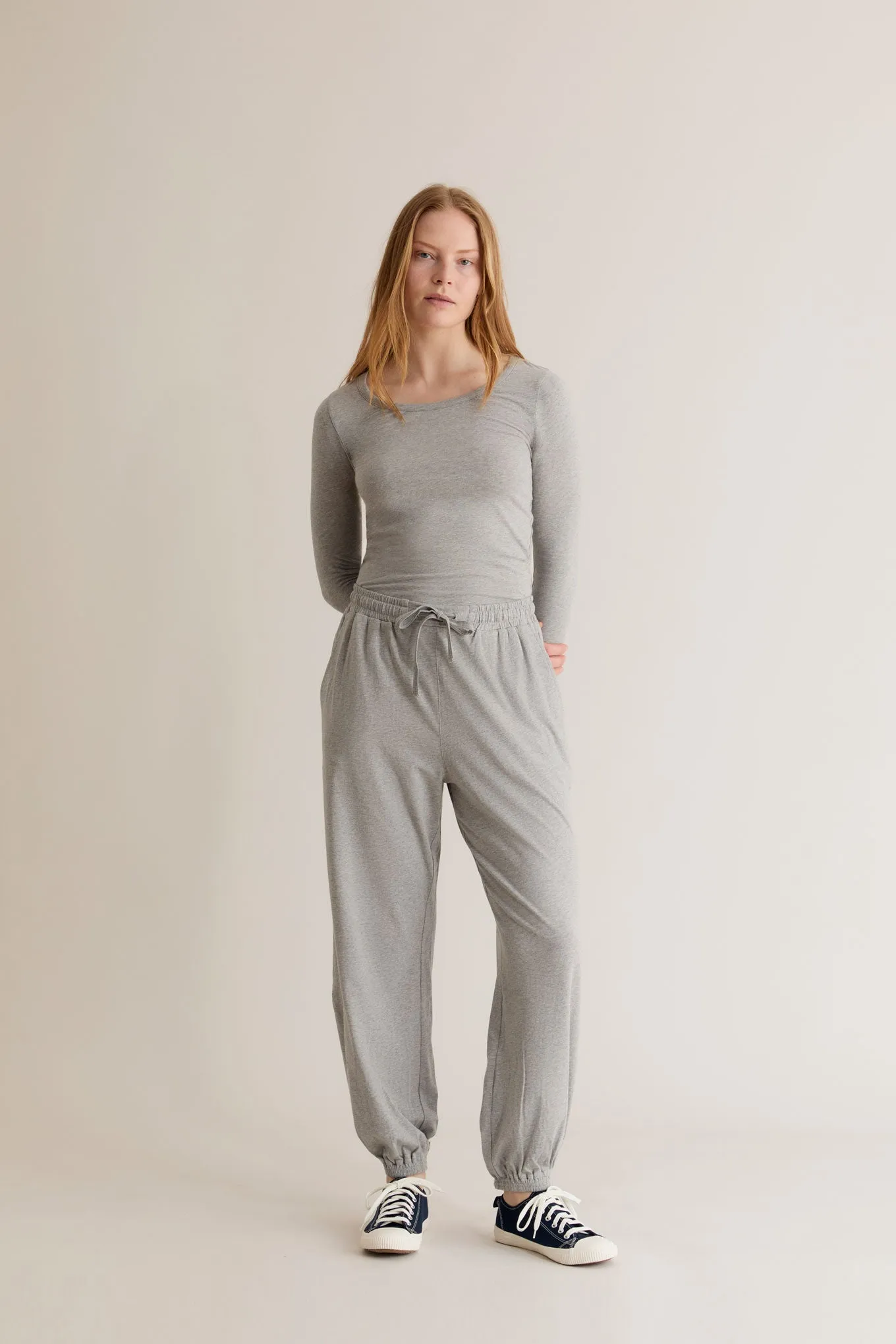 TERESA Jogger - GOTS Organic Cotton Grey