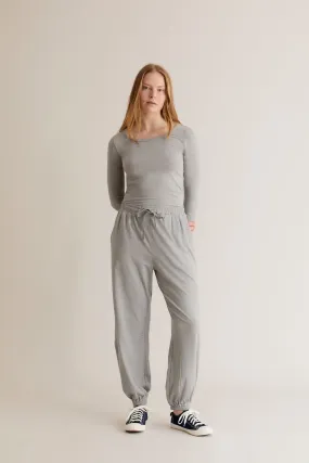 TERESA Jogger - GOTS Organic Cotton Grey