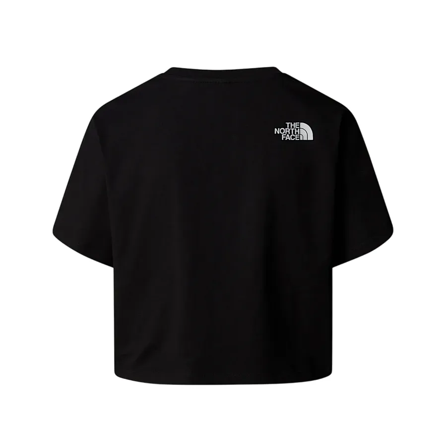 The North Face maglietta manica corta da donna Simple Dome Cropped NF0A87U4JK3 nero