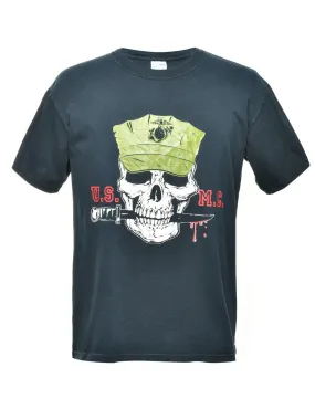 US Marine Corps Printed T-shirt - M