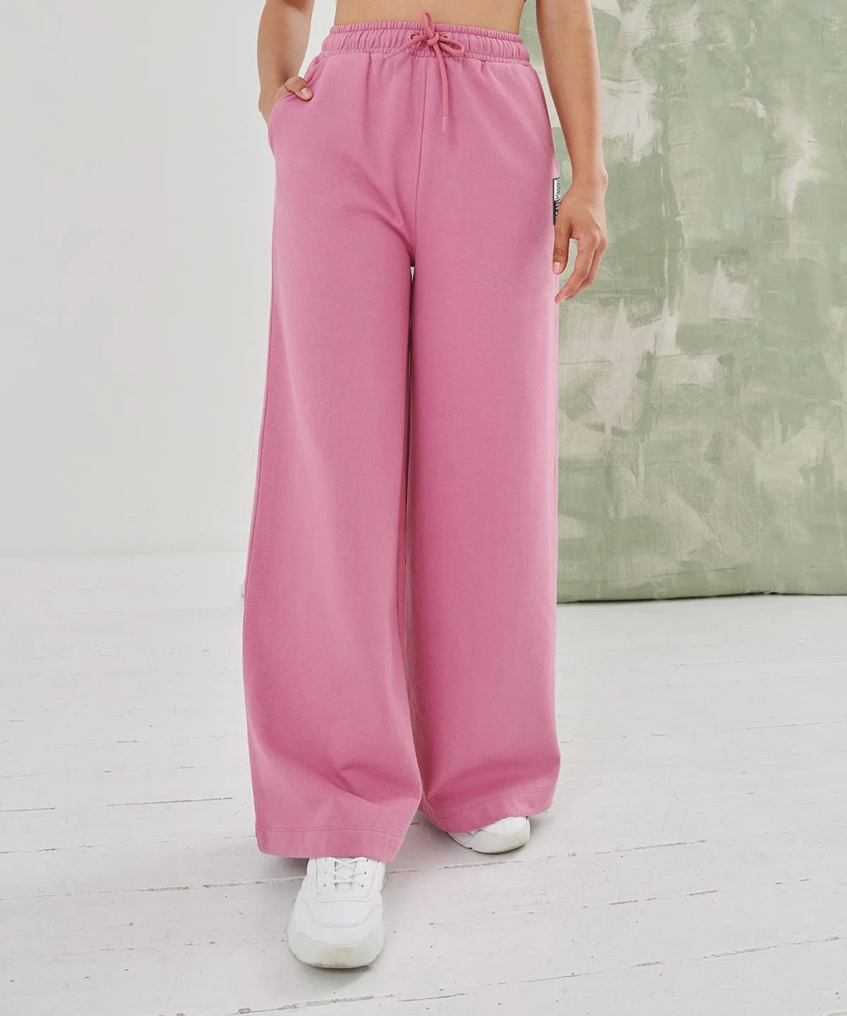 Vegan Women's Fashion Wide Joggers | Multiple Colours