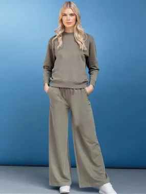 Vegan Women's Fashion Wide Joggers | Multiple Colours