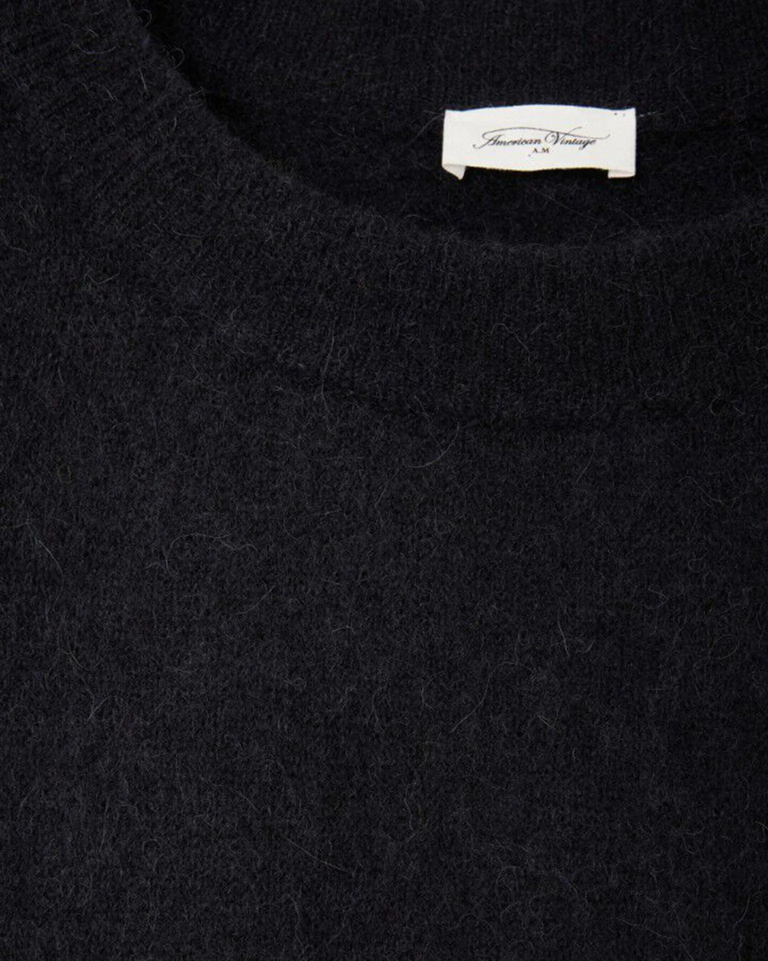 Vito Boatneck Sweater in Noir