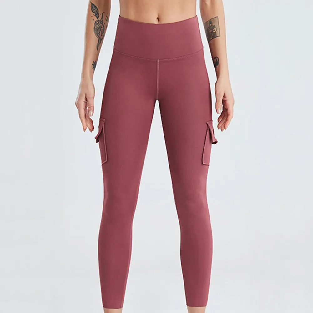 Women Workout Push Up Tactical Cargo Pants